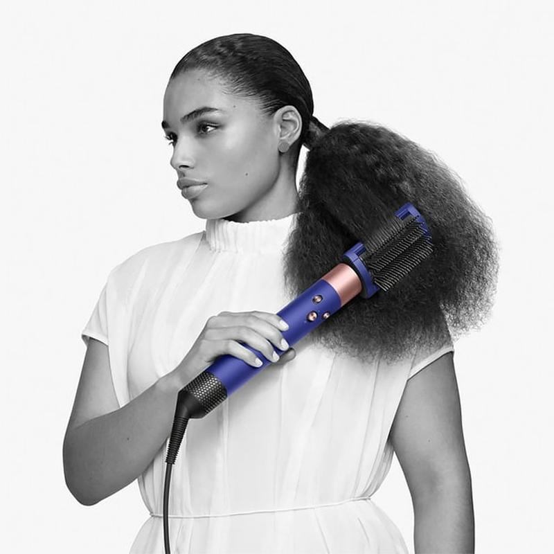 ヘアアイロン Dyson Airwrap CompleteLongBinkaBlue/Rose Dyson Airwrap multi-styler Complete Long 110v - Vinca Blue